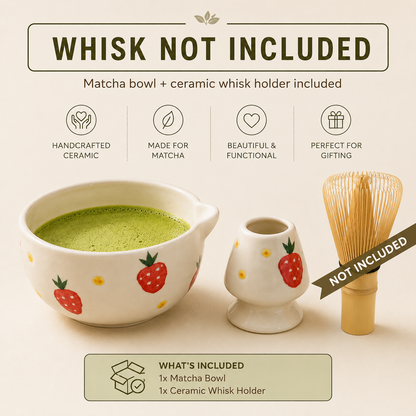 Berry Matcha Bowl Set
