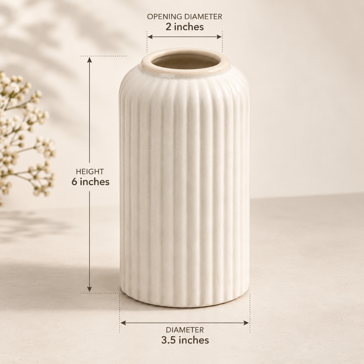 White Vase