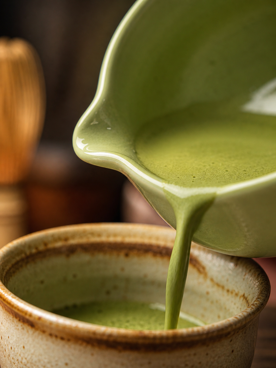 Green Matcha Bowl Set