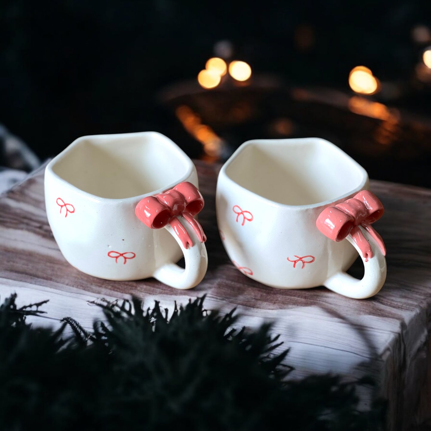 Bow Down Mugs Set of 6