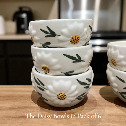 The Daisy Bowls (Set of 6)