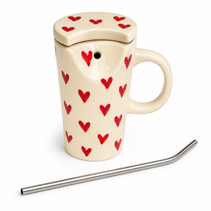 Love Brew Tumbler with Lid & Straw