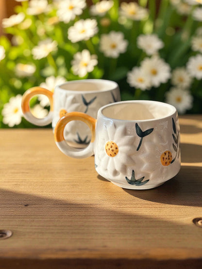 Daisy Flower Mug