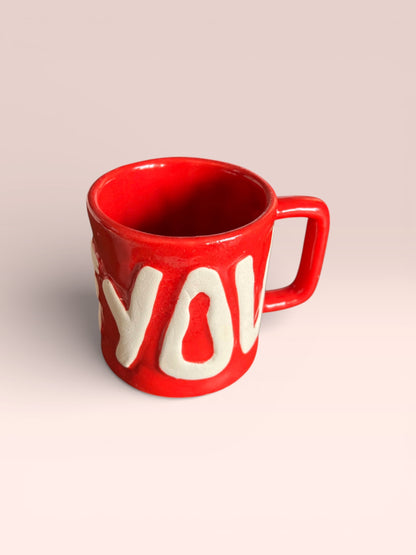 Red “Love” Mug (Pack of 1)