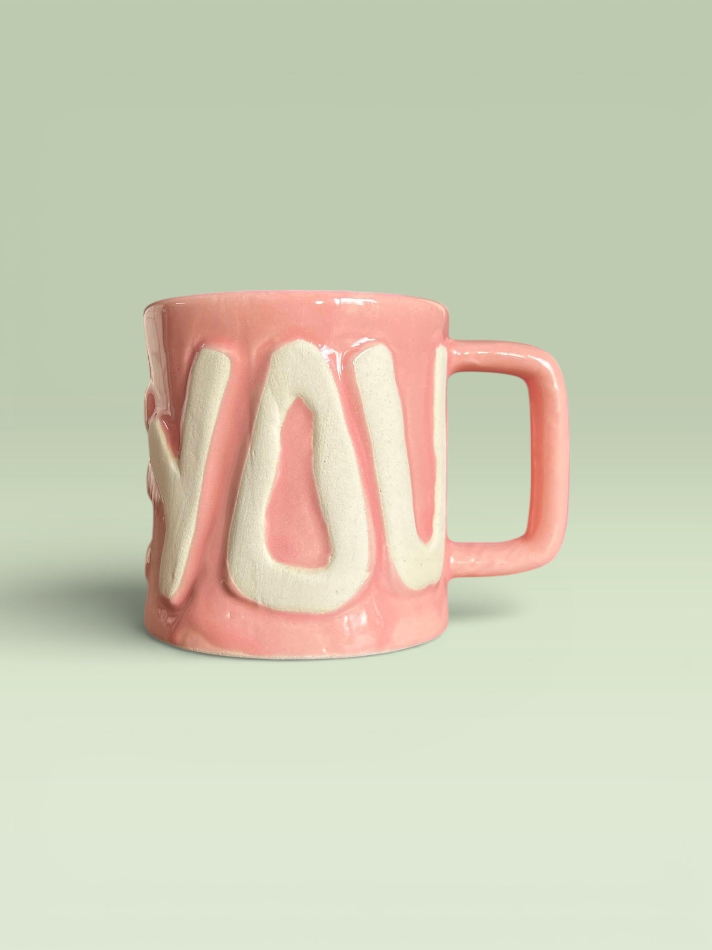 Pink “Love” Mug (Pack of 1)