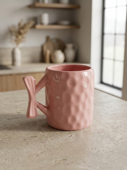 Pink Ribbon Mugs (Pack of 2)