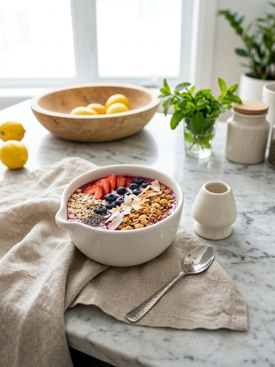 White Matcha Indian Bowl Set
