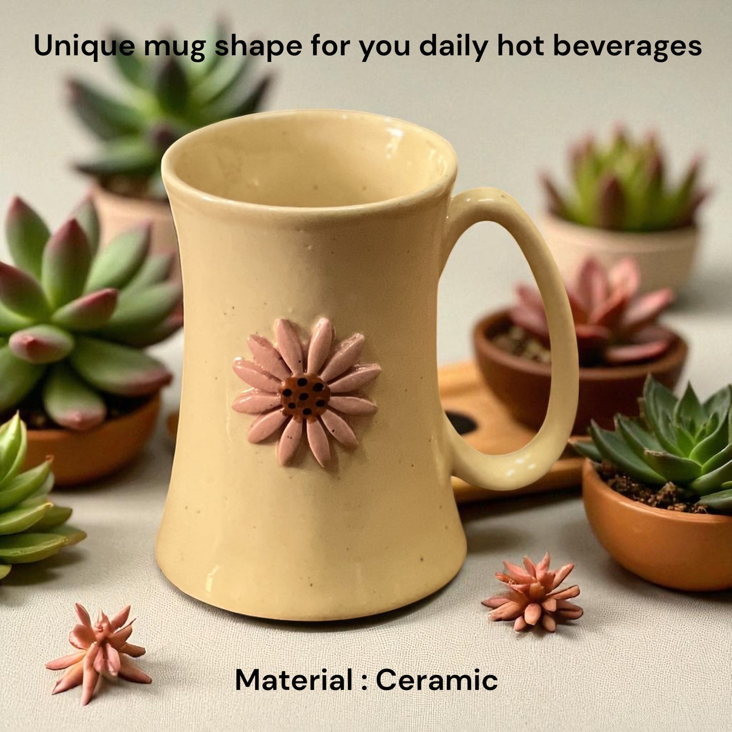 Pink Flower Coffee Mug