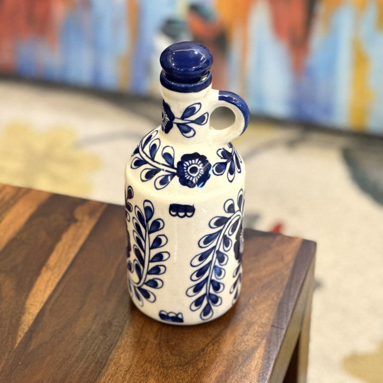 Blue Kalamkari Bottle